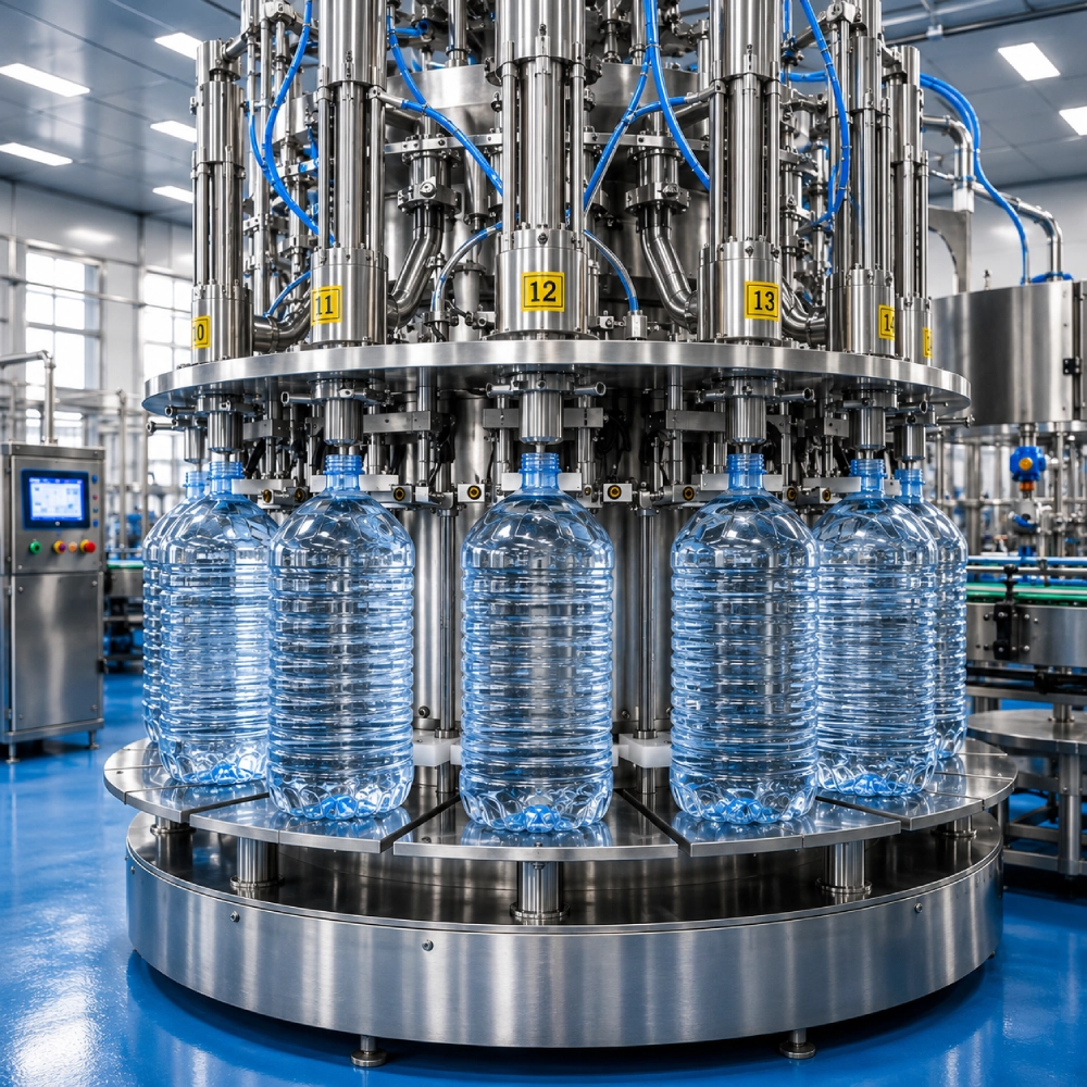 Water Bottle Filling Machine