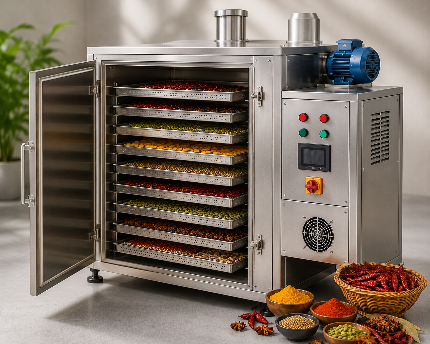 Masala Dryer Machine