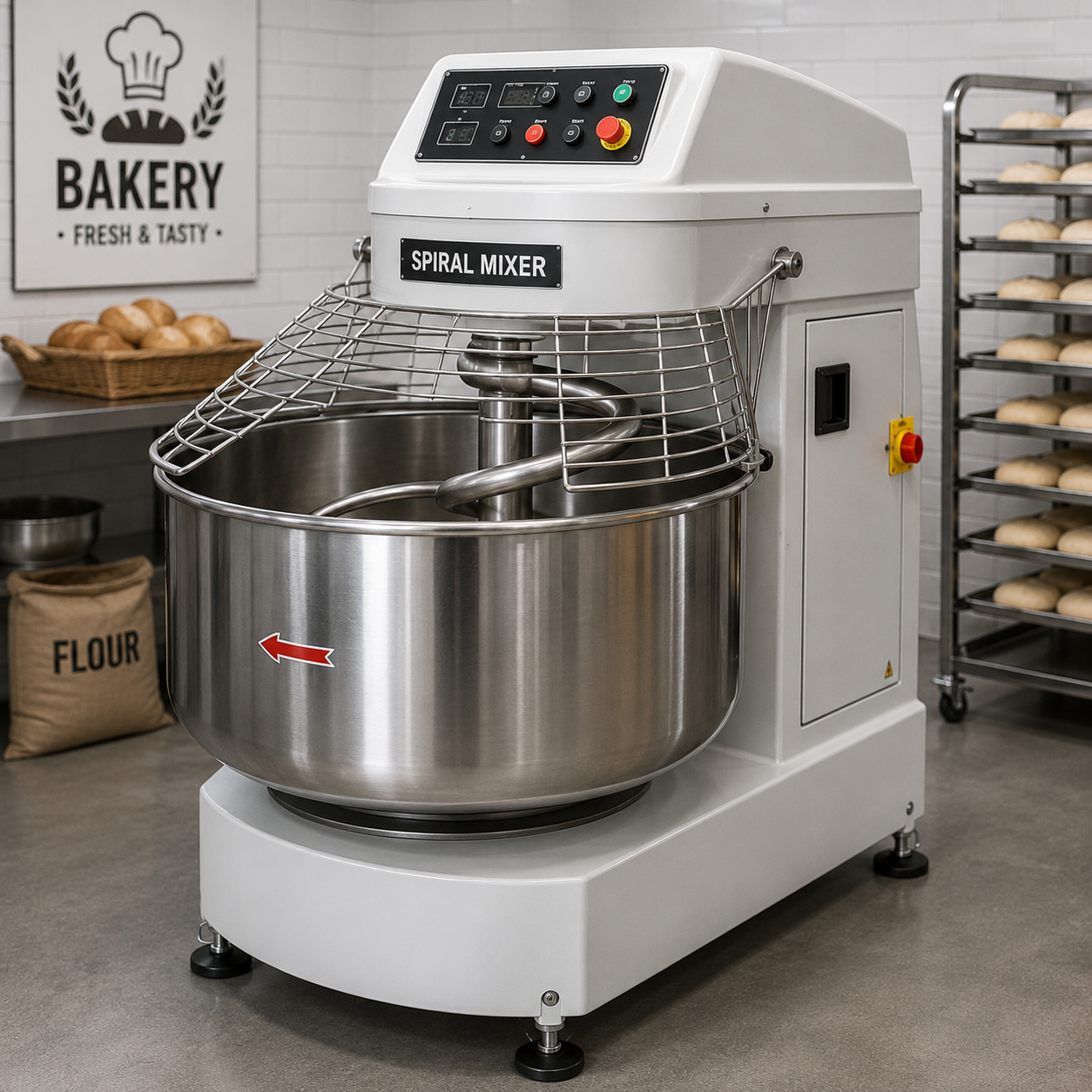 Spiral Mixer In Siwan